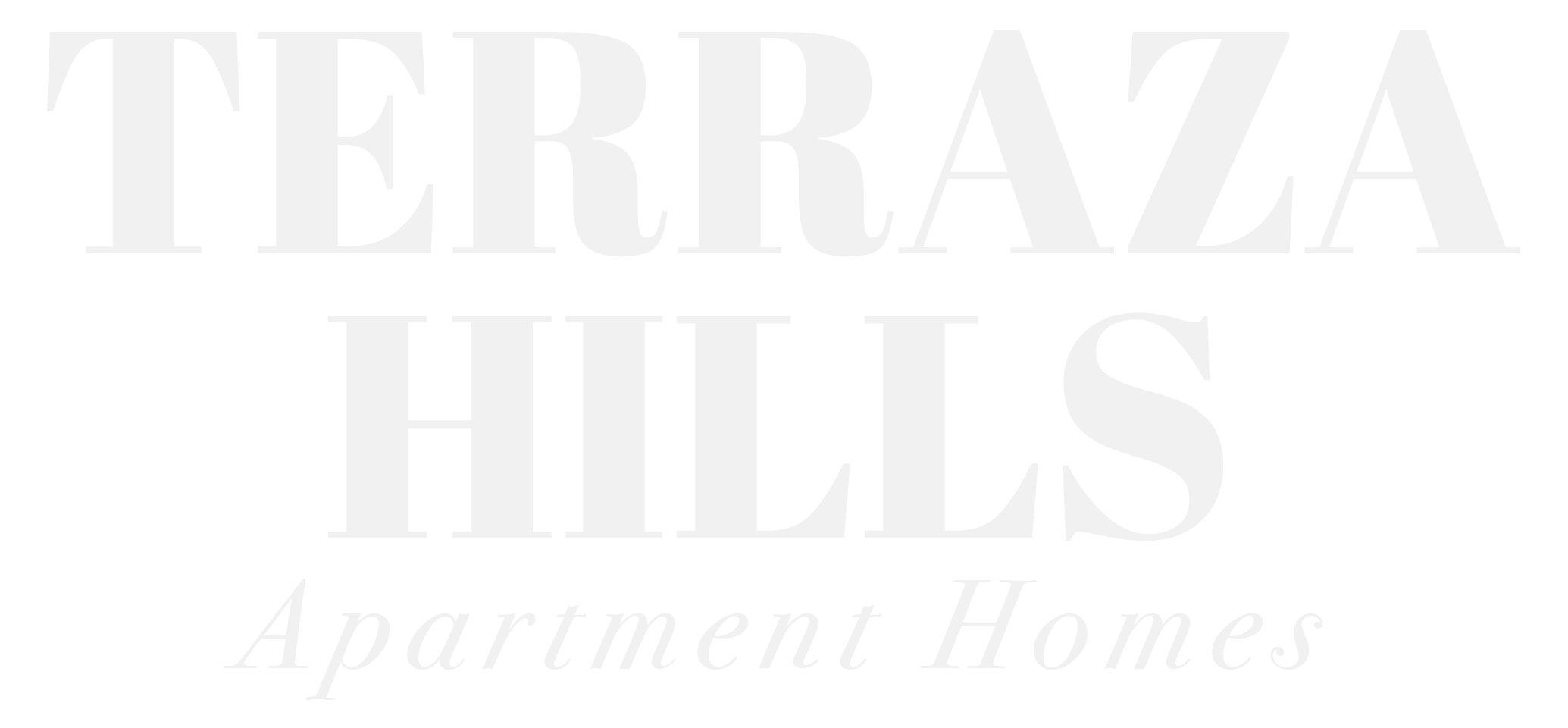 Logo of Terraza Hills Apartment Homes located in El Cajon, CA
